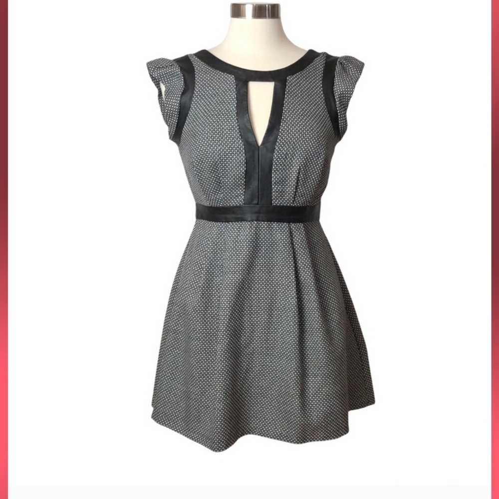 BCBGeneration Dress with Metallic Shimmer
